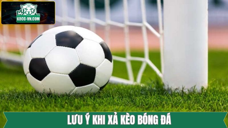 Xả Kèo Bóng Đá - Bí Quyết Giúp Hạn Chế Thua Lỗ Ở Mức Tối Đa 4 Vài lưu ý cơ bản khi tham gia xả kèo bóng đá